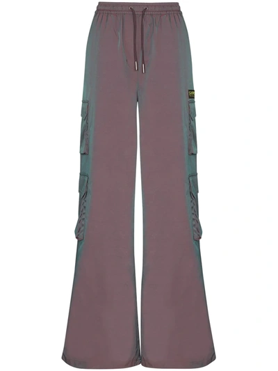 Daily Paper Jensine Drawstring Track Trousers In Purple