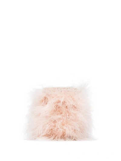 Rosantica Pink Hippy Nuvola Feather Mini Bag