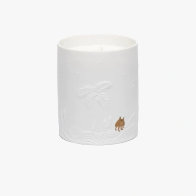 L'objet X Haas Brothers White Mojave Palm Candle