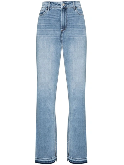 Paige Cindy High Waist Jeans In Blue
