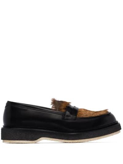 Adieu X Très Bien Type 5 Loafers In Black