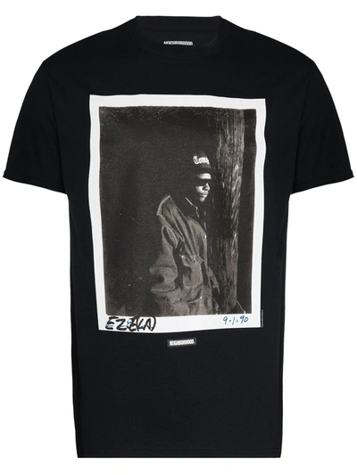 Neighborhood X Image Club Limited Eazy-e Cotton T-shirt In Black