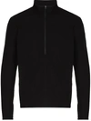 Arc'teryx Delta Lt Logo-embroidered Regular-fit Fleece Sweatshirt In Black