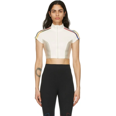 Adidas Originals White Paolina Russo Edition Crop Top ModeSens