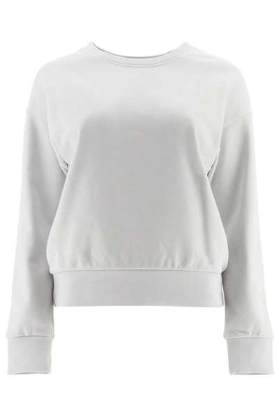 Apc Annie Sweatshirt With Micro Logo In Grey