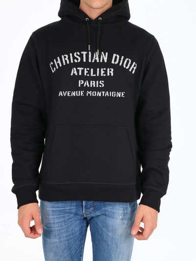 Men's Christian Dior Atelier Hooded Sweatshirt, DIOR