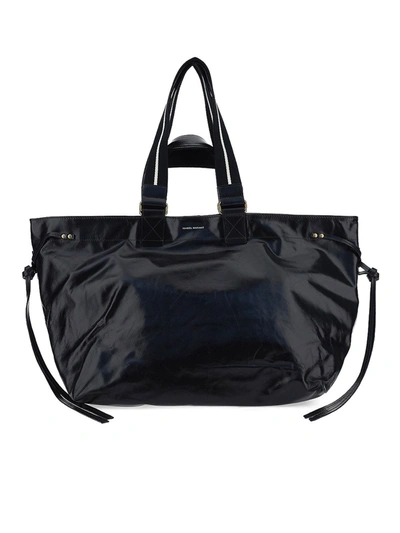 Isabel Marant Wardy New Port Tote In Black