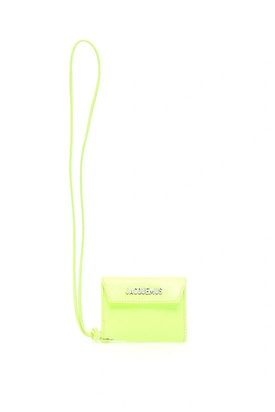 Jacquemus Le Porte Wallet In Yellow