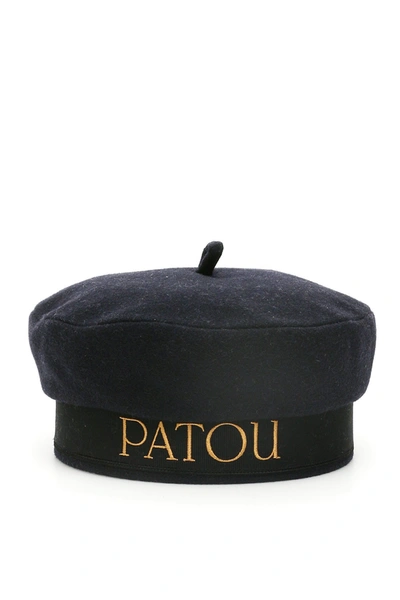 Patou Sailor Hat In Navy