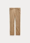Polo Ralph Lauren Knit-like 5-pocket Sullivan Slim Pant In Khaki