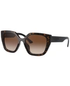 Prada Women's Sunglasses, 0pr 24xs In Havana/brown Gradient
