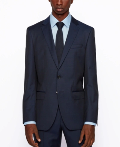 Hugo Boss Boss By  Men's Huge6 Slim-fit Jacket In Dark Blue