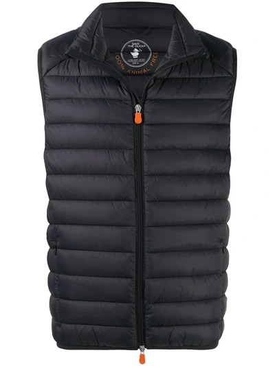 Save The Duck Gigay Padded Gilet In Black