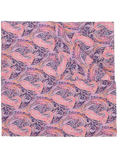 Mackintosh Rafferty Paisley-print In Purple