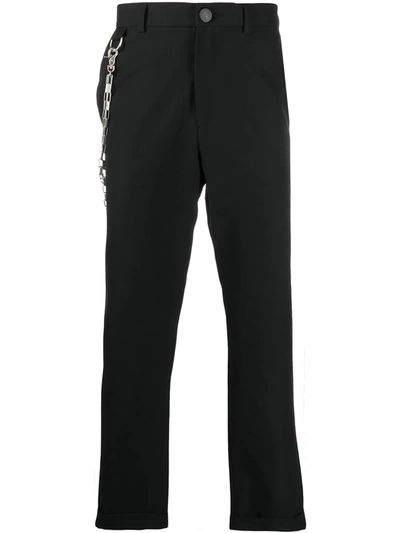 Andrea Ya'aqov Cropped Tailored Trousers In Black