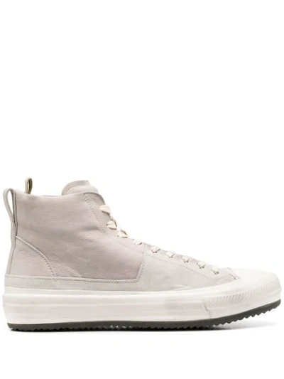 Officine Creative Lace-up Hi-top Sneakers In Grey