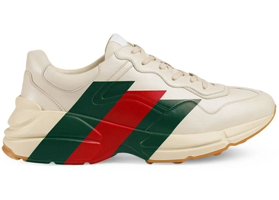 Pre-owned Gucci  Rhyton Green Red In Ivory/green/red