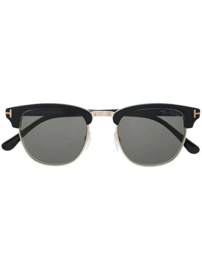Tom Ford Aviator Sunglasses In Black