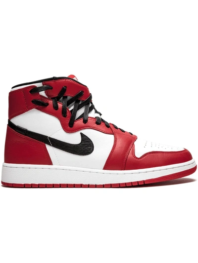 Jordan Air  1 Rebel Trainers In Red