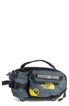 The North Face Steep Tech Fanny Pack In Gray In Vanadis Grey/ Lightning Yellow