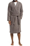 Ugg Men's Novelty Turner Terry Robe In Dark Grey