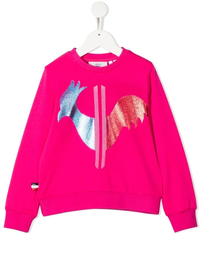 Rossignol Teen Rooster Sweatshirt In Pink