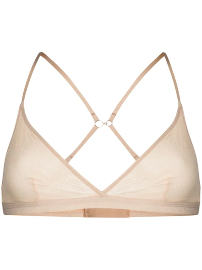 Skin Orina Soft-cup Bralette In Neutrals