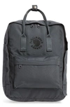 Fjall Raven Re-kånken Water Resistant Backpack In Slate