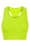 Sweaty Betty Stamina Sports Bra (buy More & Save) In Citrus Green