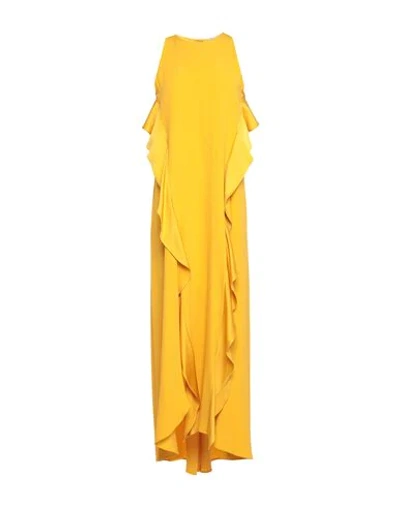 Twinset Long Dresses In Yellow