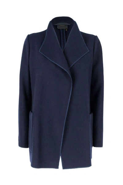 Agnona Women's Blue Cashmere Coat
