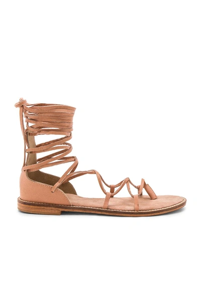 Jaggar Pave Sandal In Nude
