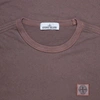 Stone Island 23757 Cotton Jersey Tee Mahogany - Atterley In Burgundy