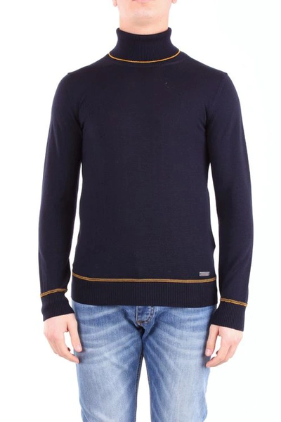 Alessandro Dell'acqua Men's Blue Wool Sweater