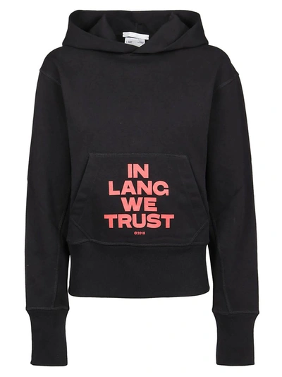 Helmut Lang Women's Black Cotton Sweatshirt