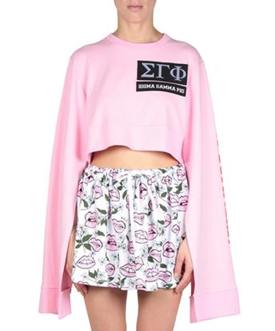 Au Jour Le Jour Sweatshirt In Pink