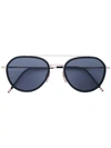 Thom Browne Matte Black Sunglasses
