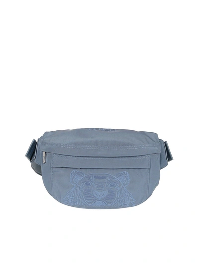 Kenzo Tiger Belt Bag In Light Blue