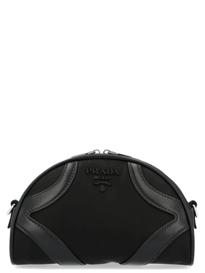 Prada Women's Black Leather Pouch