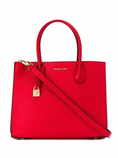 Michael Kors Women's Red Leather Handbag