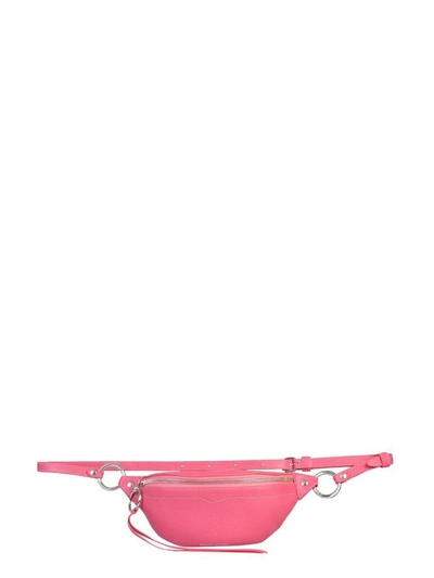 Rebecca Minkoff Women's Pink Leather Belt Bag