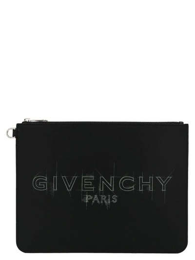 Givenchy Men's Bk600jk10s004 Black Leather Pouch