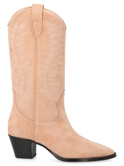 Paris Texas Women's Px143nude Beige Leather Boots