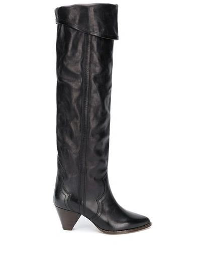 Isabel Marant Remko Over-the-knee Boots In Black