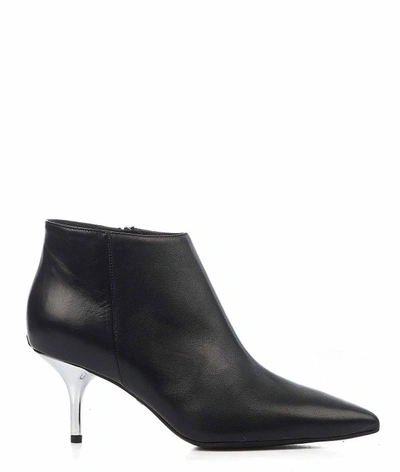 Liu •jo Liu Jo Women's Black Leather Ankle Boots