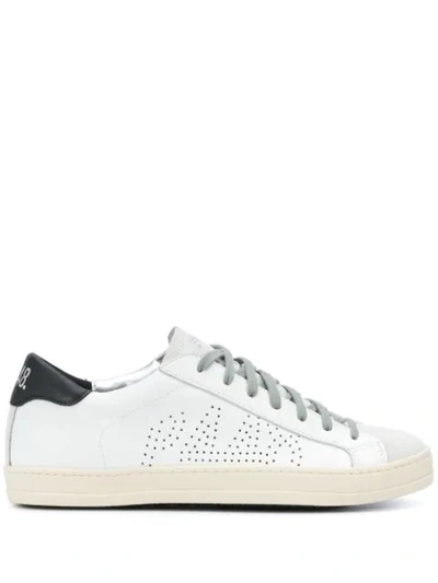 P448 Women's S20johnwwhipbl White Leather Trainers