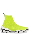 Red Valentino "glam Run" Sneakers In Yellow