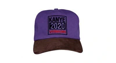 Pre-owned Kanye West  Kanye 2020 Vision Hat Purple