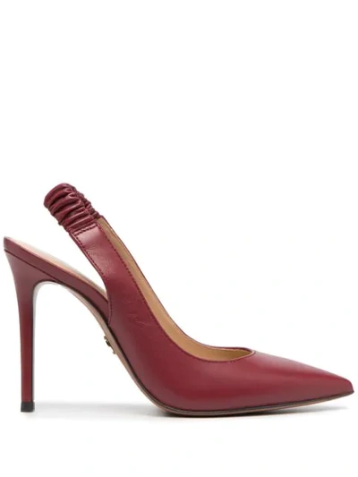 Michael Michael Kors Raleigh Slingback Pumps In Red