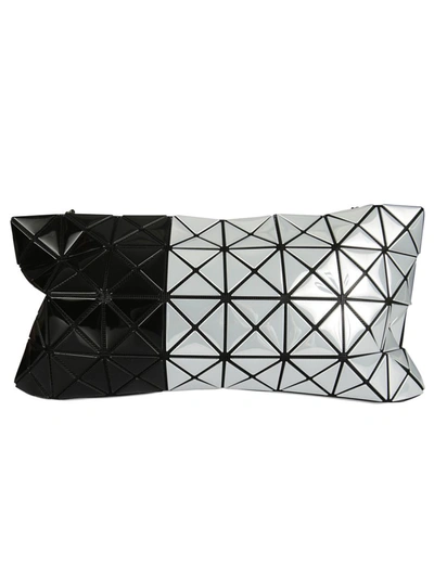 Bao Bao Issey Miyake Two-tone Prism Shoulder Bag In White+black